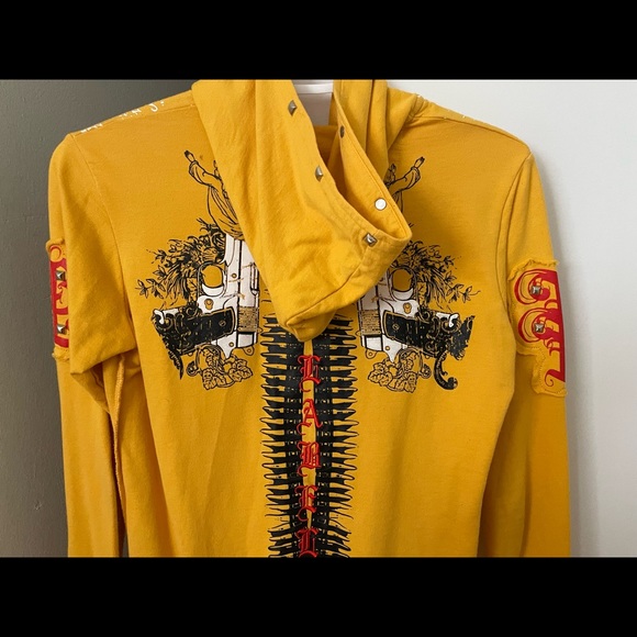 graphic zip sweater - Picture 3 of 5